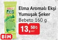 BEBETO ELMA AROMALI EKŞİ YUMUŞAK ŞEKER